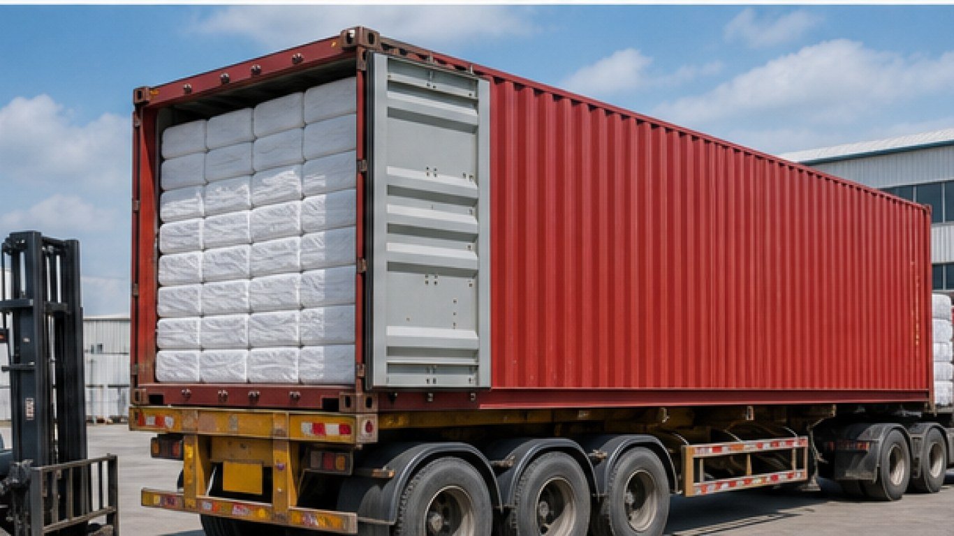 Falcon Geotex polypropylene staple fiber bale packing